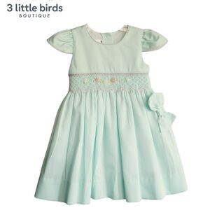 Mint Green Kids Dress